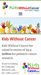 Mobile Screenshot of kidswithoutcancer.org